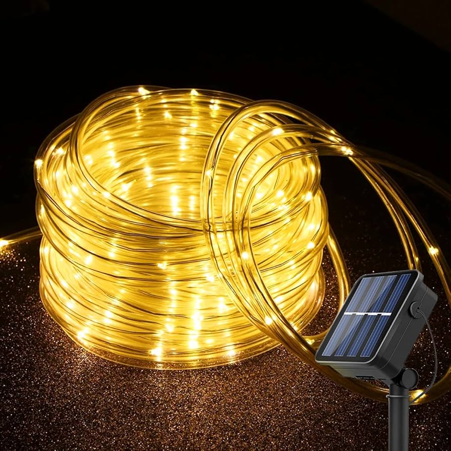 PROMO:Luz Led Manguerita Solar Navideña 10m